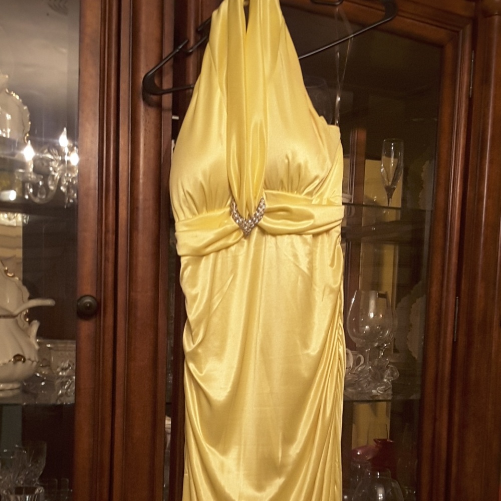 Floor length gown